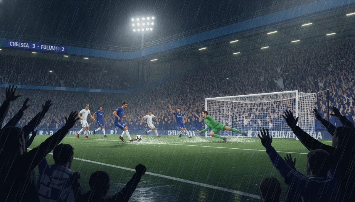 Chelsea’s Late Surge Tops Fulham 3-2